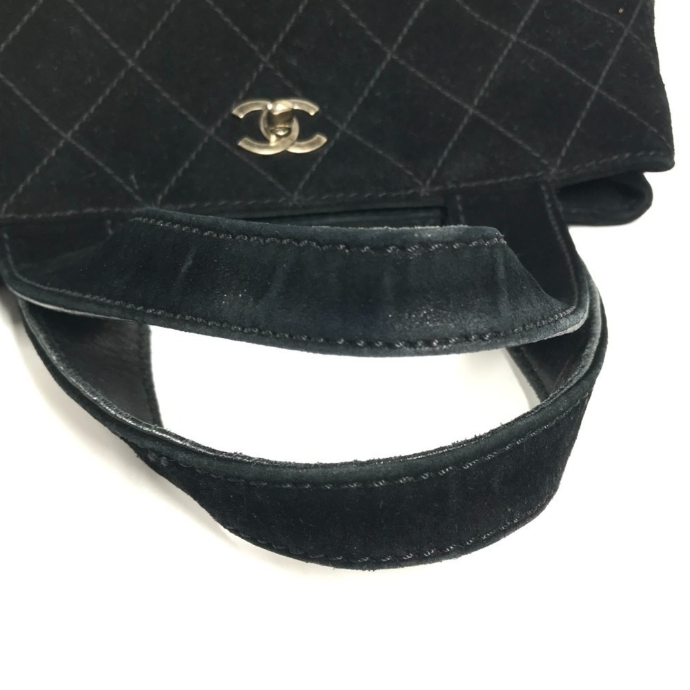CHANEL Black Logo Tote Bag - Picture 8 of 16